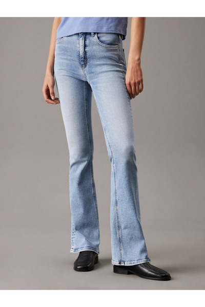 Calvin Klein Women Denim Light Blue Skinny Bootcut Jeans
