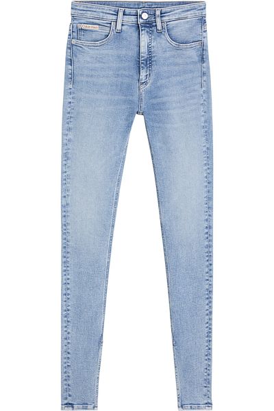 Calvin Klein Women Denim Light Blue High Rise Super Skinny Jeans