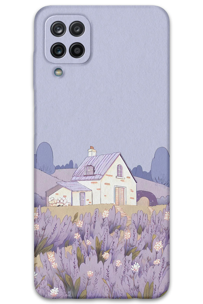 Gramaphone Galaxy A22 Compatible Flower Pattern Phone Case + Screen Protector...