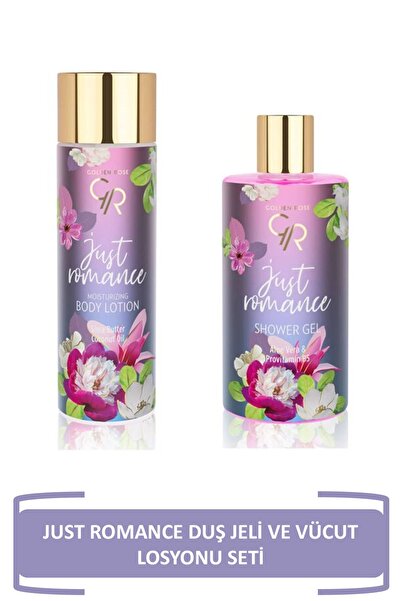 Golden Rose Just Romance Duş Jeli Ve Vücut Losyonu Seti