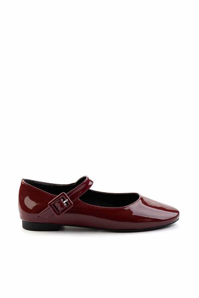 Bambi Burgundy Women's Ballerina Ballerina K01327430008