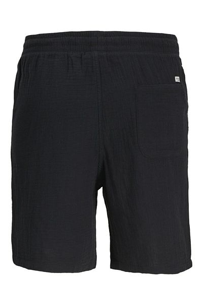 Jack & Jones Ανδρικό μαύρο Jpstjaiden Patras Jogger Short Srt Σορτς 12274758-Μαύρο