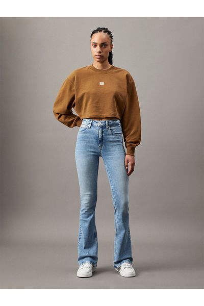 Calvin Klein Women Denim Light Blue Skinny Bootcut Jeans