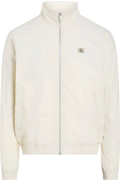 Calvin Klein Men Turtledove Crisp Cotton Harring Windbreaker Jacket
