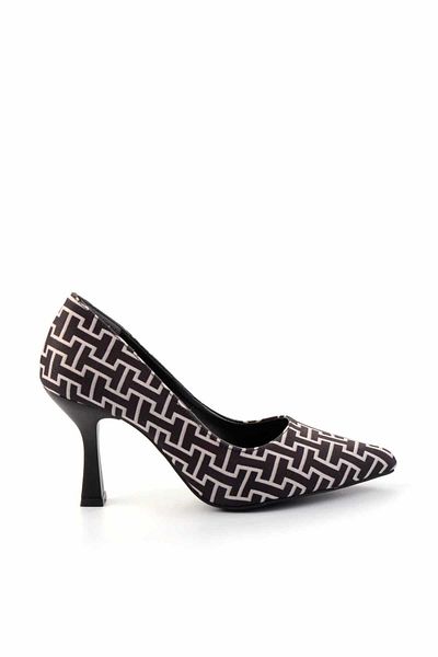 Bambi Black Women's Classic Heeled Shoes K01137030904