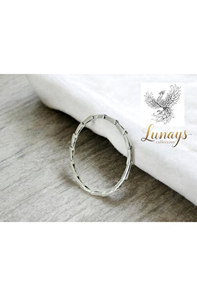 Lunays Xoping Dorika Model Zircon Stone Women's Handcuff Bracelet Silver Color