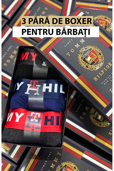 Tommy Sport Tommy Hilfger 3 κουτιά από βαμβακερή λύκρα ανδρικά μπόξερ