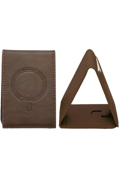 Limitless Magnetic Wallet, Magnetic Stand for iPhone, 4 Slot Leather Card Holder, Adjustable Stand S