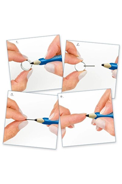 Staedtler Mars Lumograph jumbo digital pencil with 5 refills, 180J-22-3