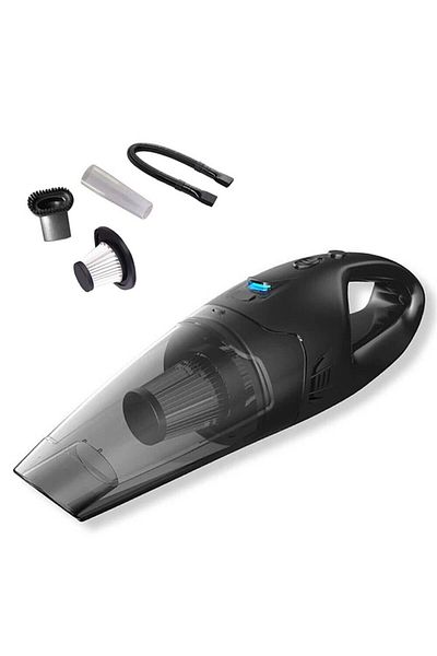 Roll Fast Aspirator de mana fara fir, cu acumulator, pentru casa si masina, aspirare umeda si uscata, 120W