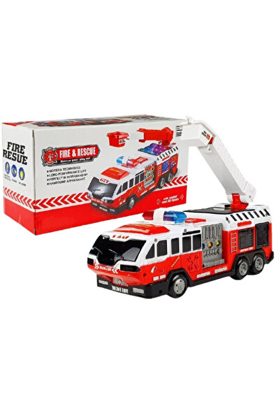 Evelise Πυροσβεστικό όχημα με ήχους και φώτα, τηλεσκοπική σκάλα
