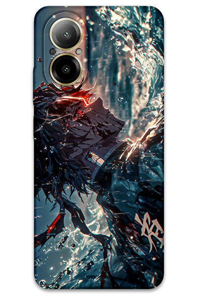 Gramaphone Realme 12 Lite Uyumlu Anime Desenli Telefon Kılıfı + Ekran Koruyuc...