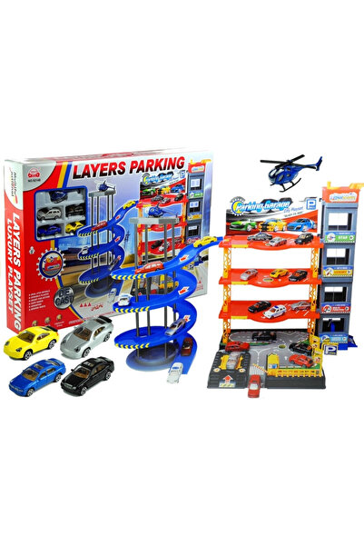 Evelise Πολυεπίπεδο πάρκινγκ στο Μαλίπεν με 4 αυτοκίνητα και 1 ελικόπτερο