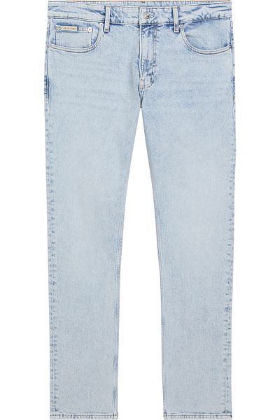 Calvin Klein Men Denim Light Blue Slim Straight Jeans