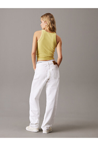 Calvin Klein Women Denim Light White 90'S Loose Jeans