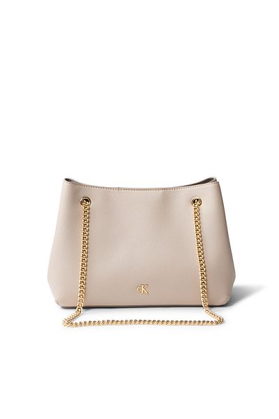 Calvin Klein Women Chateau Minimal Monogram Shoulder Bag