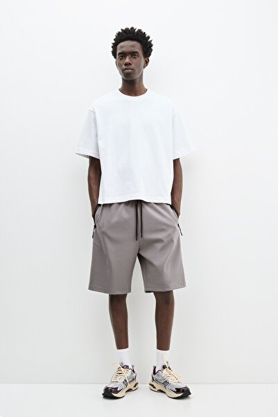 Pull & Bear Interlok bermuda jogger