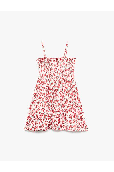 Koton Gipeli A-Line Strap Floral Dress