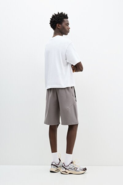 Pull & Bear Interlok bermuda jogger