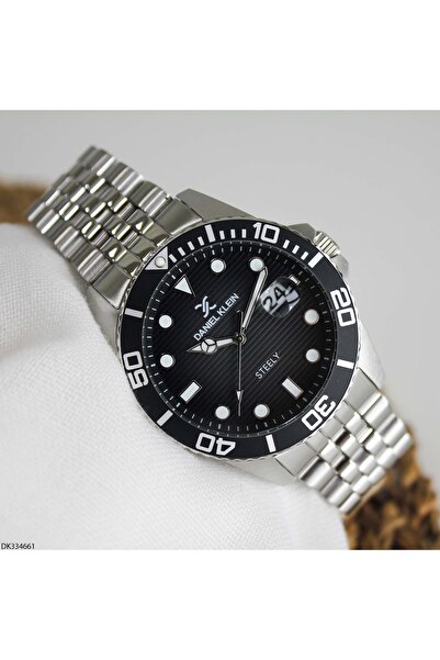 Daniel Klein ساعة يد رجالية DK334661 بسوار فولاذي