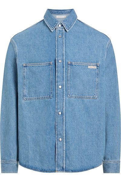 Calvin Klein Calvin Klein Men Denim Medium Relaxed Denim Shirt