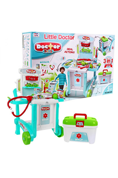 Evelise Φορητό σετ ιατρείου 3 σε 1 με αξεσουάρ