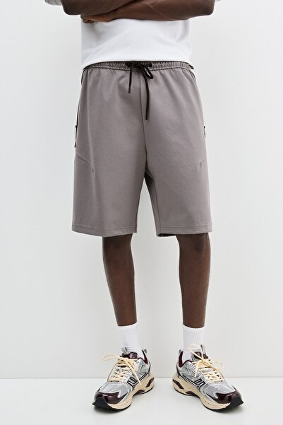 Pull & Bear Interlok bermuda jogger