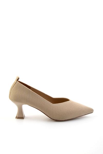 Bambi Pantofi clasici cu toc de damă bej K01213211782