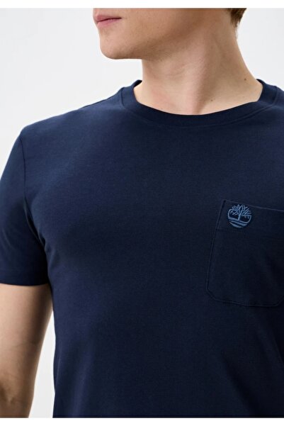 Timberland Ανδρικό κοντομάνικο μπλουζάκι Dunstan River Chest Pocket