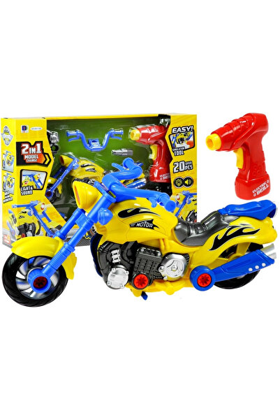 Evelise Σετ Κατασκευής Μοτοσικλέτας Malipen με 20 Τεμάχια