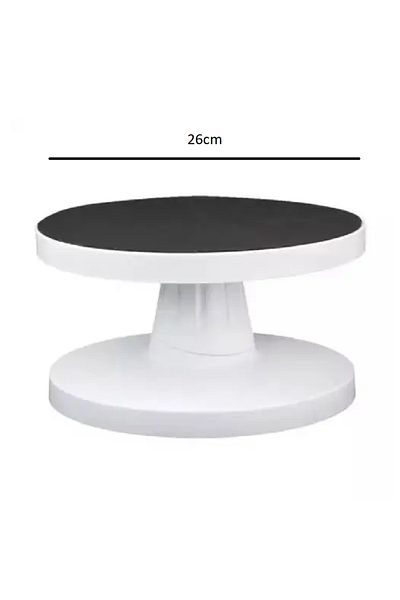 Gratia 25cm Tiltable 360 Degree Rotating Cake Cake Plastering Decoration Stand
