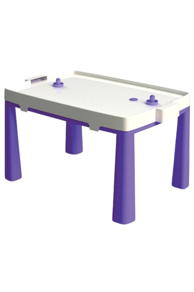 Evelise Επιτραπέζιο παιχνίδι 2 σε 1 και παιχνίδι χόκεϊ, μωβ