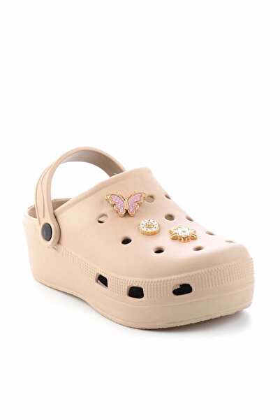 Bambi Бежеві жіночі капці K04740320559