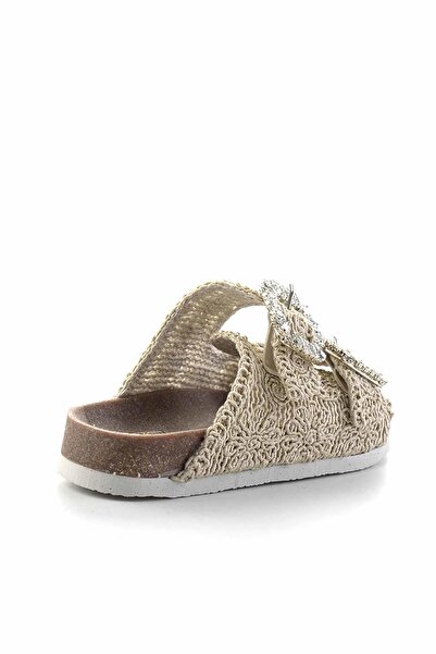 Bambi Beige Women's Slippers K04545132216