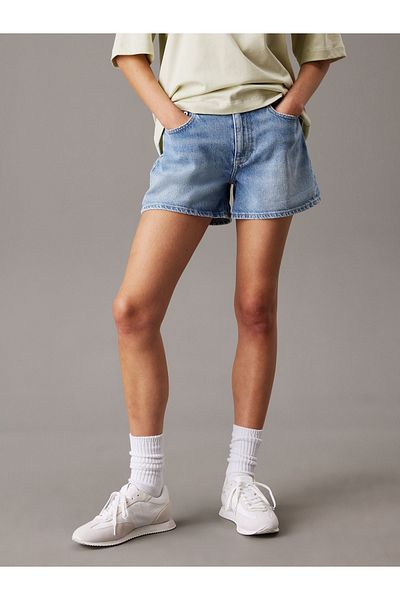 Calvin Klein Calvin Klein Women Denim Light Blue Mom Shorts
