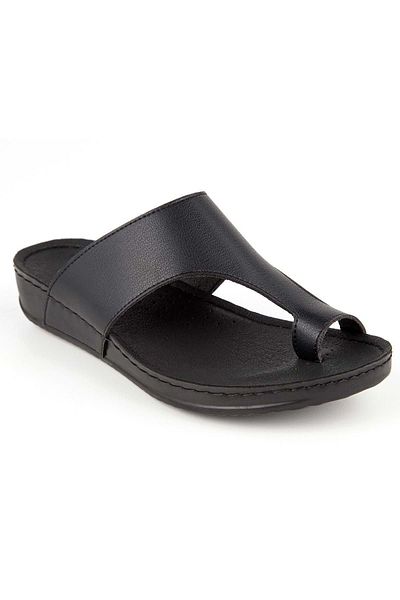 Muya Ara Anatomical Sole Flip Flops Women's Slippers Black