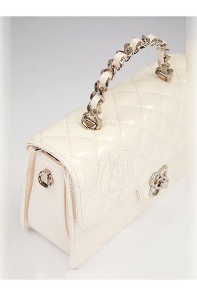 Levidor Levi̇dor Rose Printed Detail Premium Hand Bag