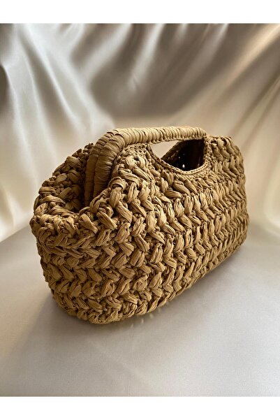 PNR Online Store El Örgüsü Kadın Çantası, El Örgüsü Spor Çanta