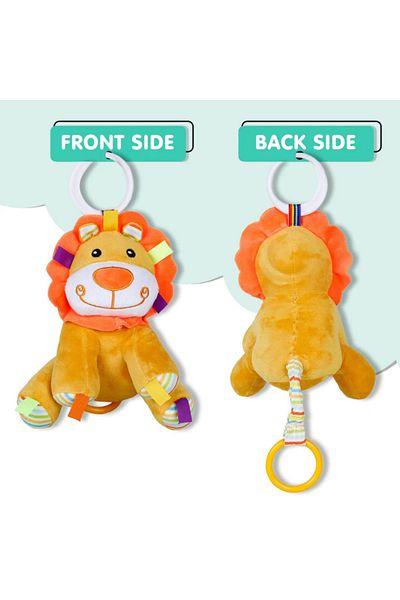 Factory Price - Carly Animal Stuffed Plush Crib And Stroller Toy - Lion