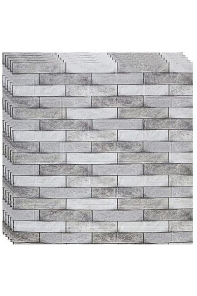 HOZRO Set 100 x Tapet 3D autoadeziv HOZRO, Model imitatie caramida