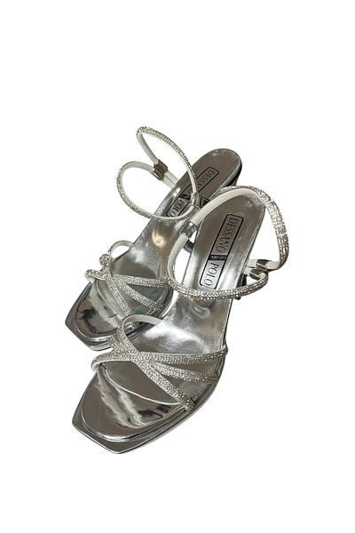 Lion Thick Heel Evening Shoes