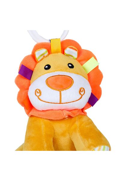 Factory Price - Carly Animal Stuffed Plush Crib And Stroller Toy - Lion