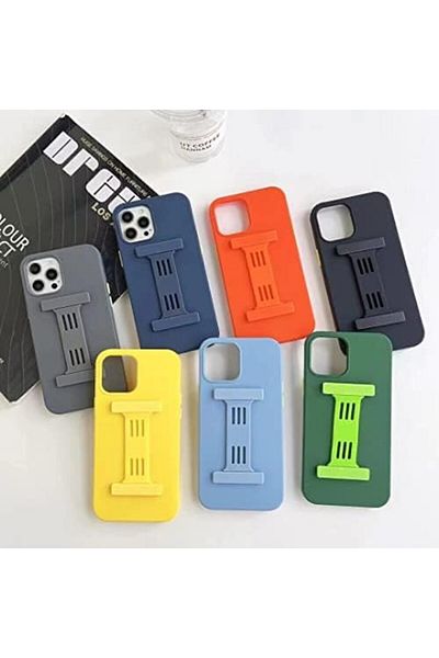 Generic Magnatic Silicone Case With Strap For iPhone 14 Pro Max , anti-shocking, popular and exclusive.