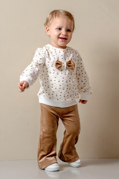 JNF kids Velvet Sweet Sweet Double Baby Girl Set