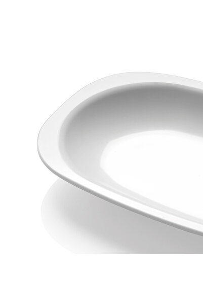 Alezy 422 Göreme Melamine Thermostar Merid Kayak Plate 29X18 cm White