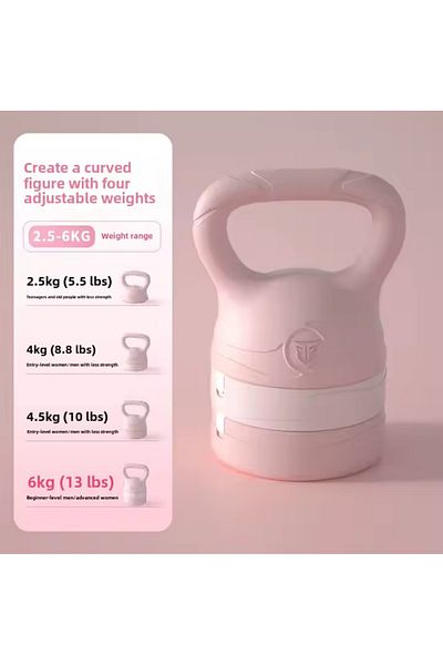 Unichrome Fitness Kettlebell Sports Women Kettlebell Men Gluteal Muscle Training Dumbbell Squat Strength Fitness