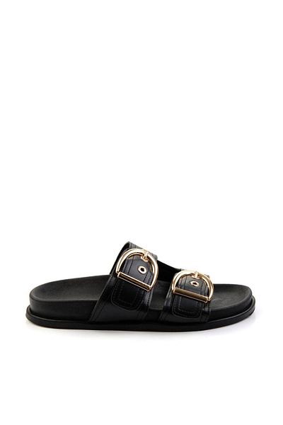 Bambi Black Women's Slippers K04503063109