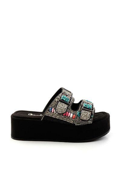 Bambi Black Women's Slippers K04823121087