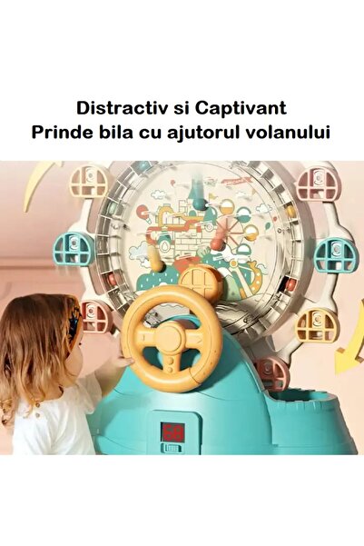 Smart Vibe Interactive 2-in-1 Ferris Wheel Toy 'Catch the Ball' MegaCarousel™