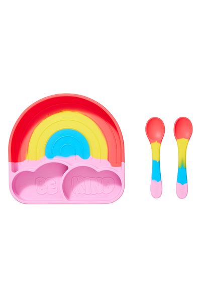 SMIGGLE Big Dreams Silicone Dinner Plate Set 100% Plastic Free